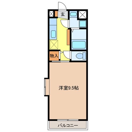 幸マンションの物件間取画像